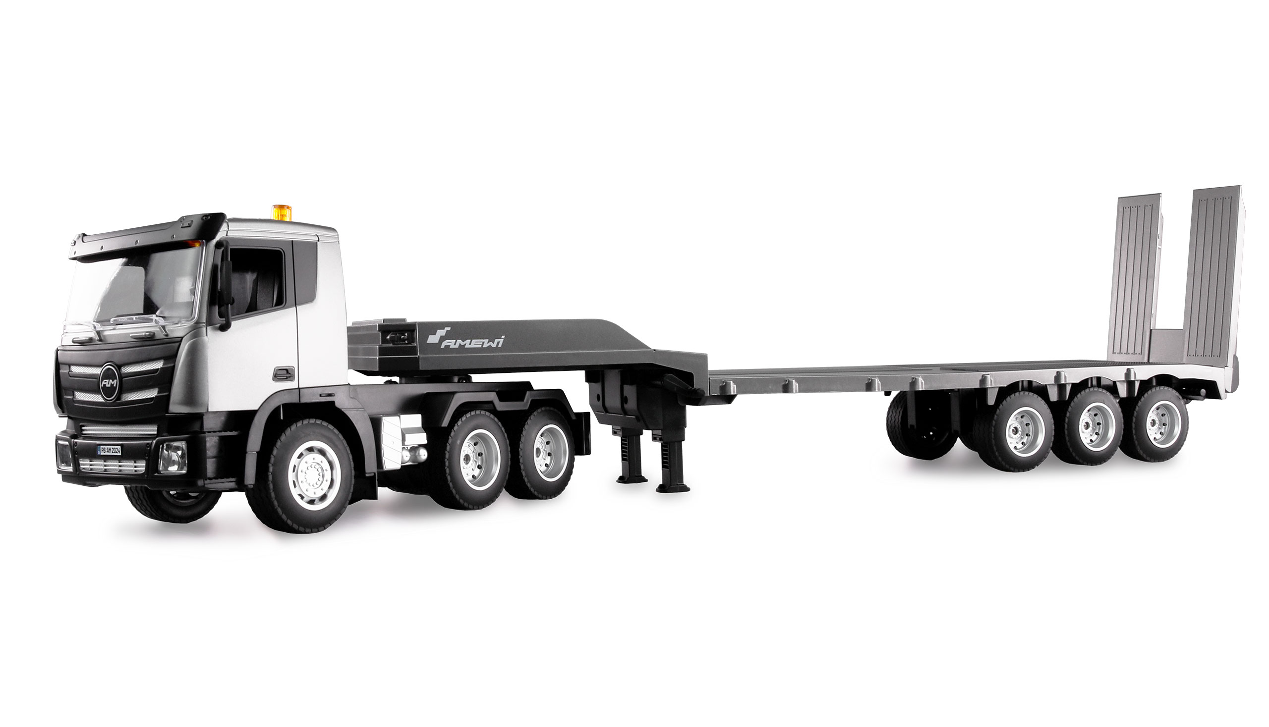 Amewi G836E Zugmaschine mit Tieflader 1:24 RTR 22674