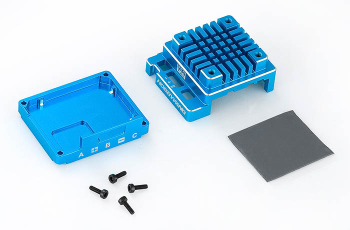 HW30800002 Ersatz Alugehäuse Set für X120A V3.1 Blau