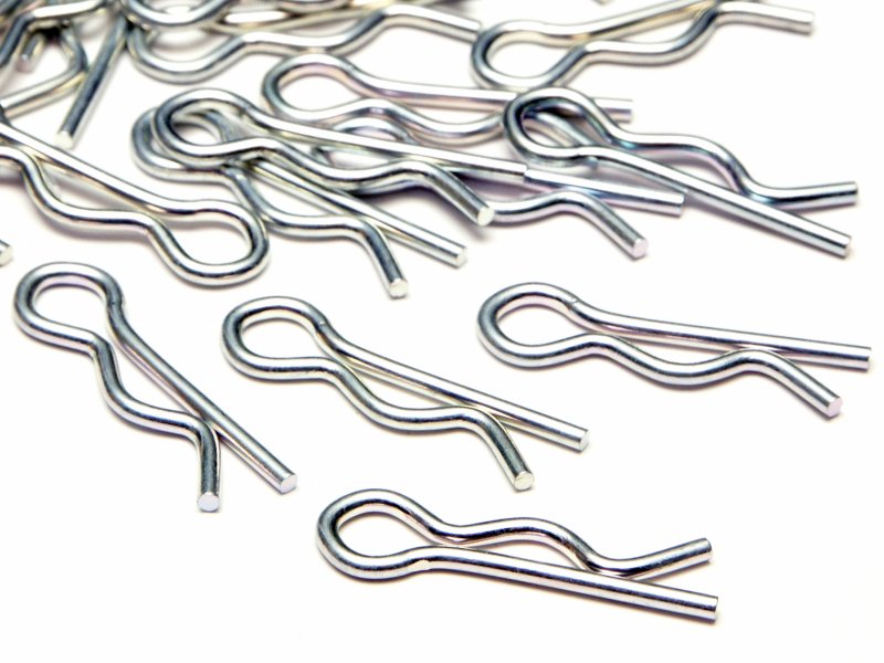 HPI Karosserieklammern (8mm/Silber/20St) 6123