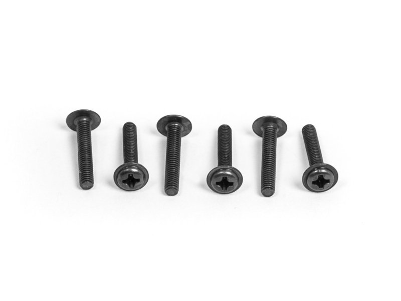 MAVERICK Rundkopfschraube mit Flansch M3x16mm (6St.) 150046