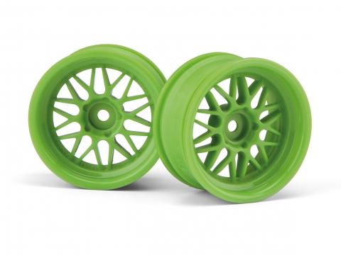 HPI HRE C90 Felge 26mm Grün (6mm Offset/2St) 106772
