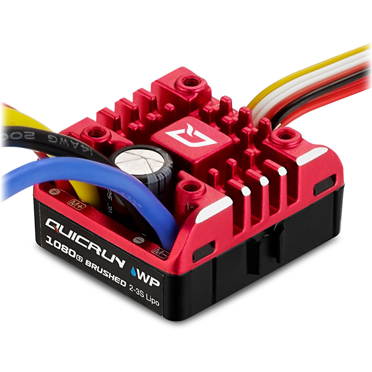 Hobbywing QuicRun WP1080-G2 Crawler Brushed Regler 80A, BEC 4A 30120202
