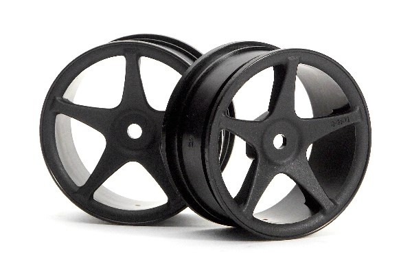 HPI Super Star Felgen 26mm schwarz (1mm Offset) 3696
