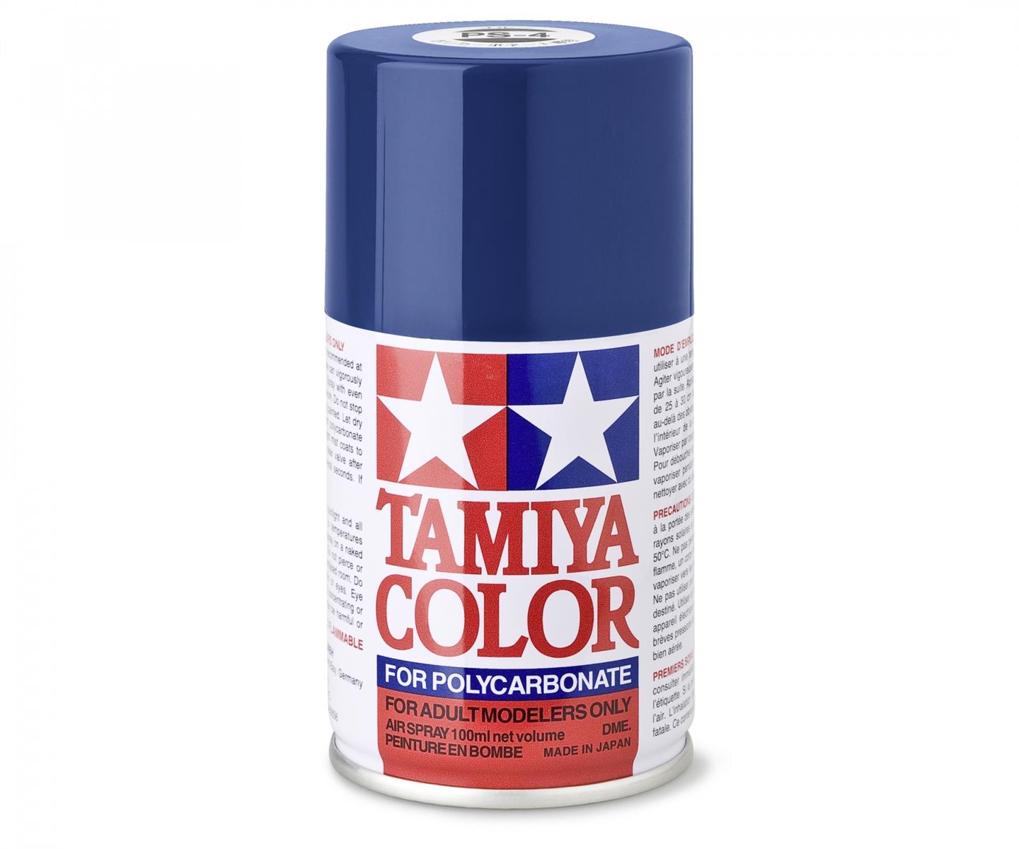 Tamiya Color Lexan Spray Farbe PS-4 Blau PS4 Blue 100ml 300086004