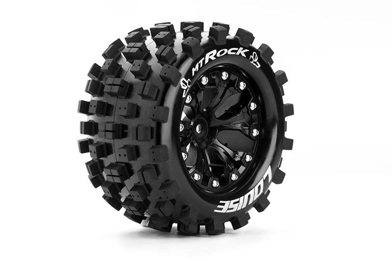 Louise MT-ROCK soft Felge schwarz 1/2 Offset (2) Truck 2,8 L-T3275SBH