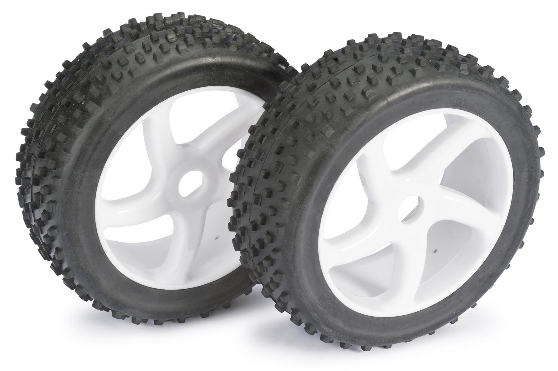 Absima Räderset Buggy "5-Speichen / Dirt" weiß 1:8 (2 St.) 2520012