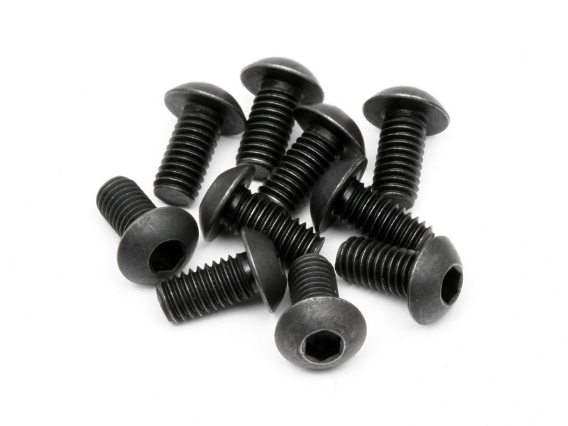 HPI Flachkopfschraube M3X6mm (Innensechskant/10St) Z351