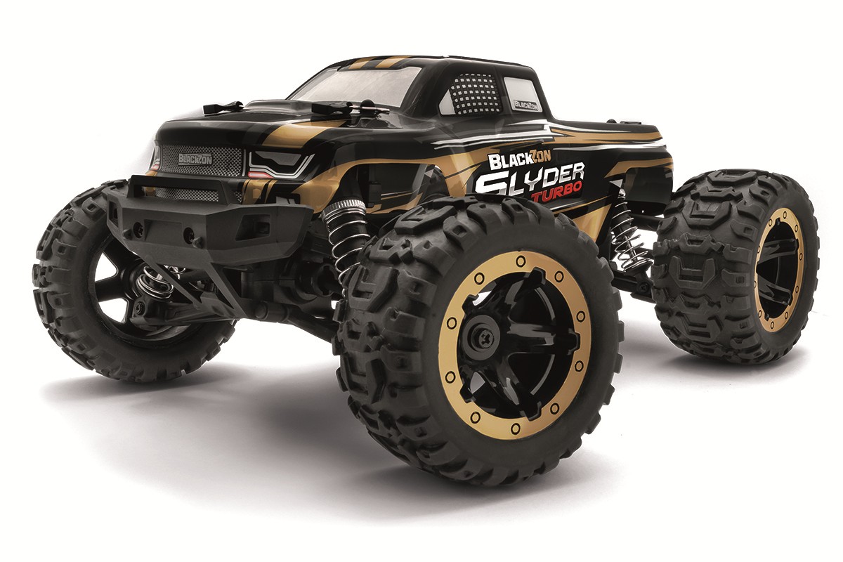 BLACKZON Slyder MT Turbo 1/16 4WD 2S Brushless Gold 540212