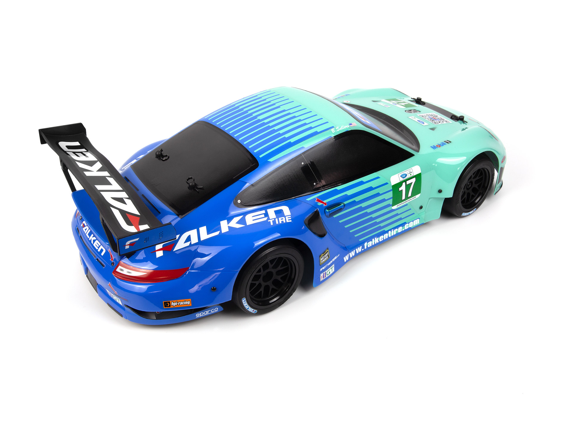 HPI Sport 3 Porsche 911 GT3 RSR Falken Brushed 160780 - Abbildung 9