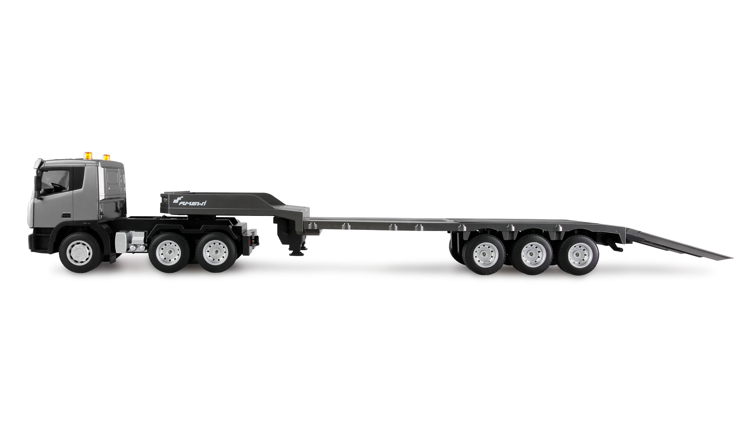 Amewi 2-in-1 Tieflader/Bagger-Set G836E/G041E 1:24 RTR 22673