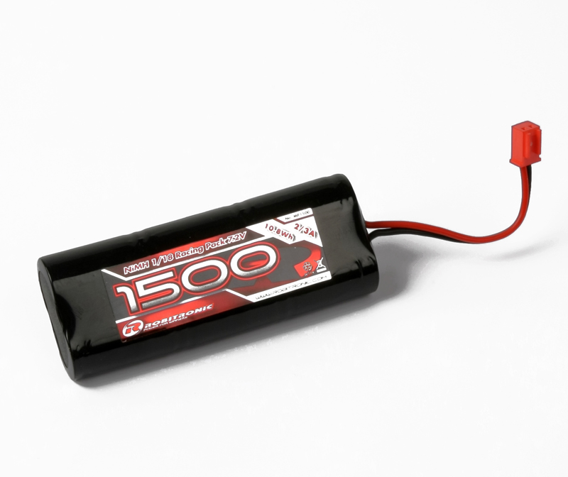 Akku Pack Robitronic 7,2V 1500mAh NiMH TamTech
