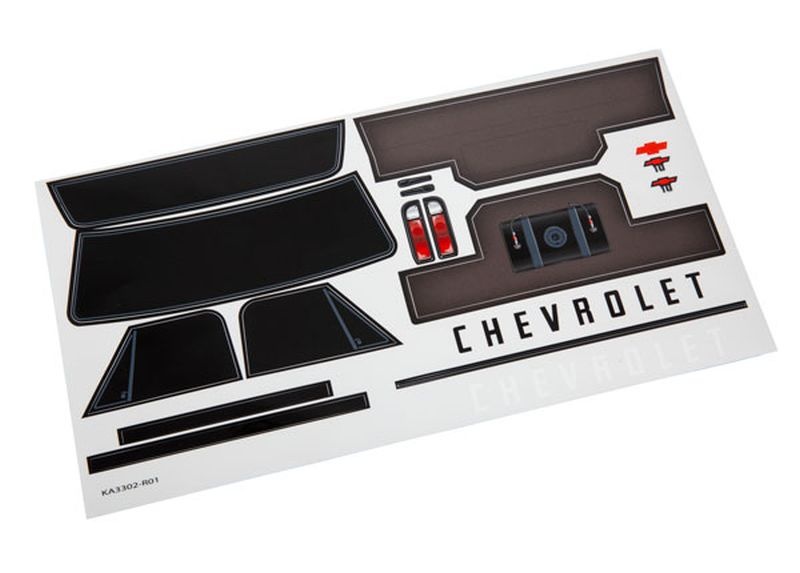 Traxxas Aufkleberbogen Chevrolet C10 9413