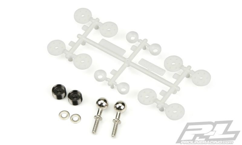 Pro-Line PRO-MT 4x4 Replacement Pivot Ball Hardware and Shock Pi Pro-Line 4005-07