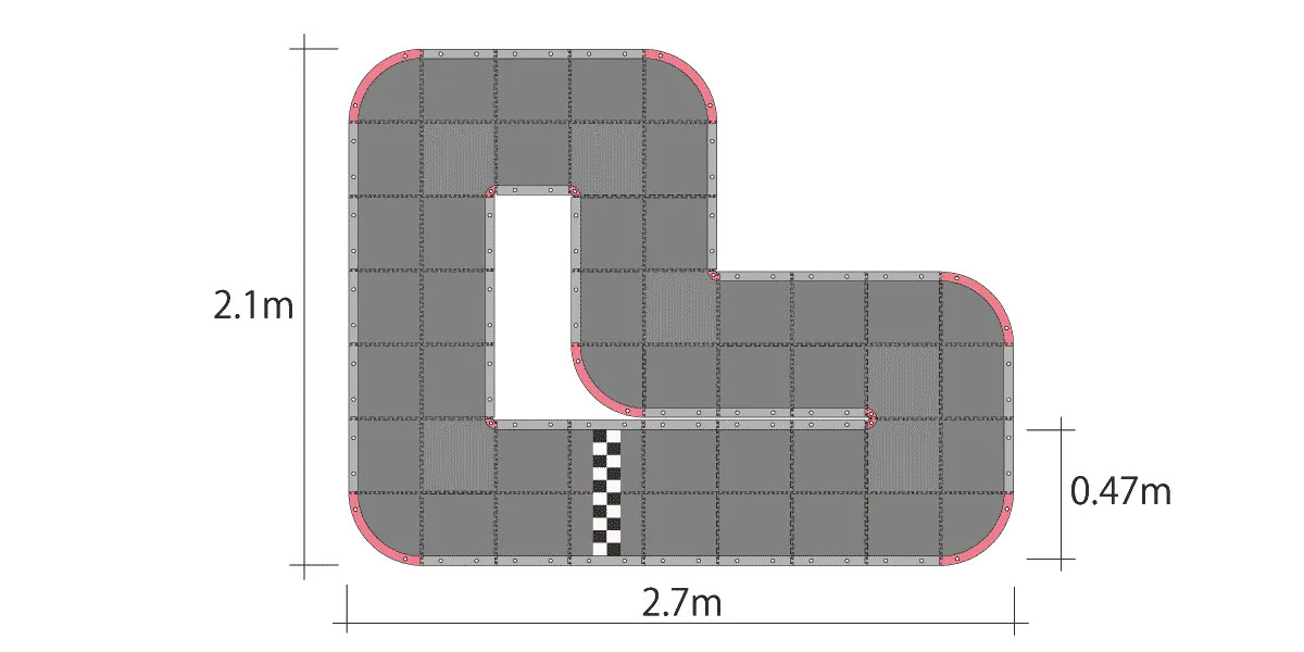 Kyosho Mini-Z Grand Prix Circuit30 Urethane (48pcs - 30x30) 87033B
