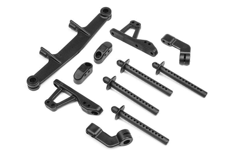 HPI Karo-Halter/Sturz-Stangen Set (vorne/hinten/Jumpshot) 115302