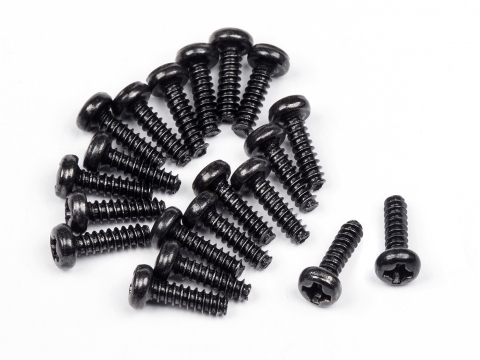 HPI Flachkopfschraube M1.7 X 6mm (20St) 114288