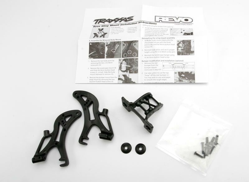 Traxxas Flügel-Halter komplett 5411