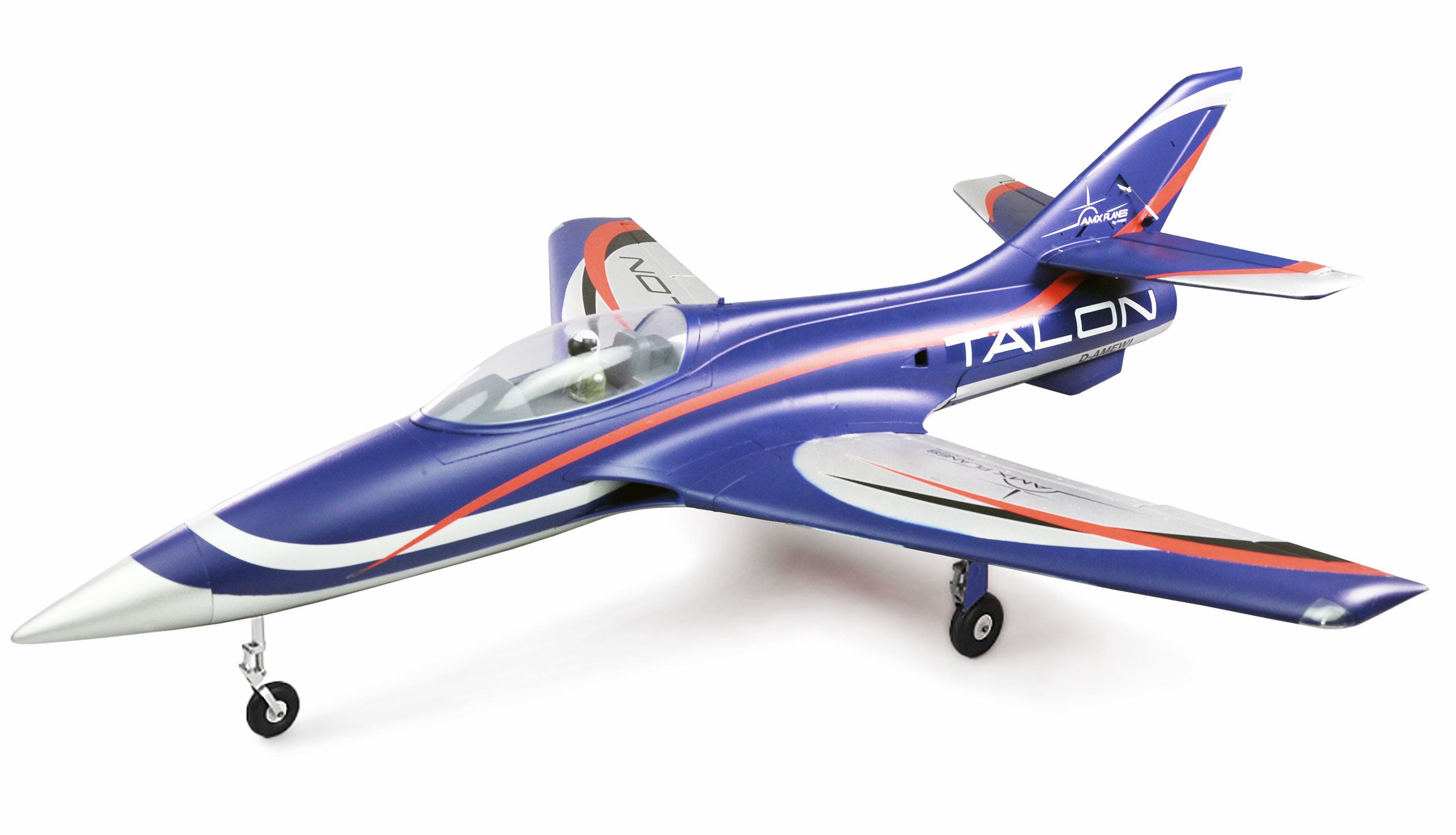 Amewi AMXPlanes Talon EDF Jet 1100mm EPO PNP blau 24119