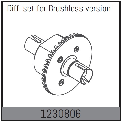 Absima Differential vorne/hinten BL-Version 1230806