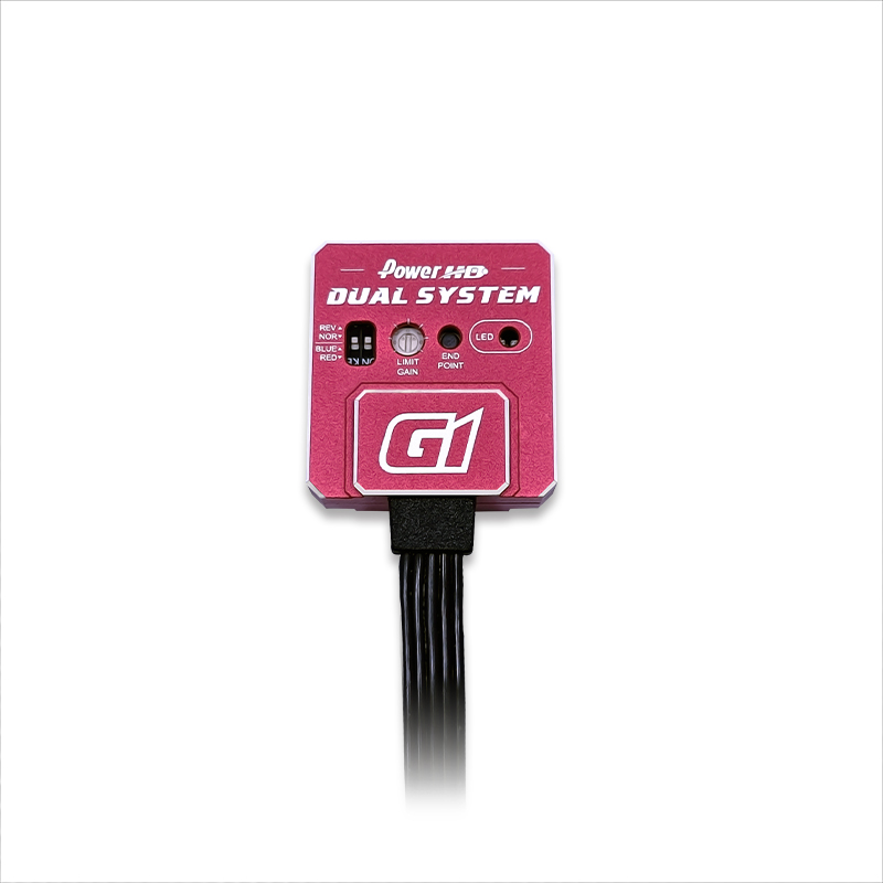 Power HD Gyro G1 drift Dual System Full Red HD-G1R
