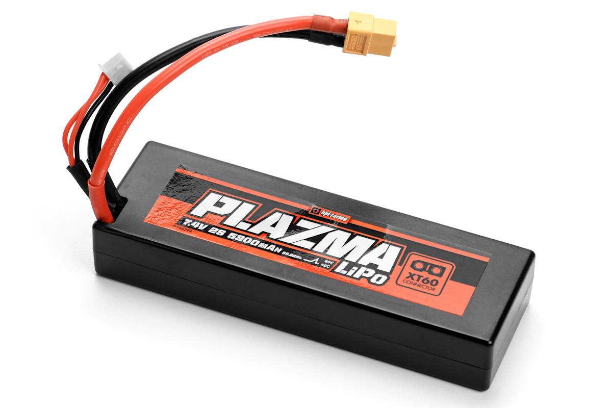 HPI Plazma 7.4V 5300mAh 40C LiPo Akku Pack 39.22Wh - XT60 160794