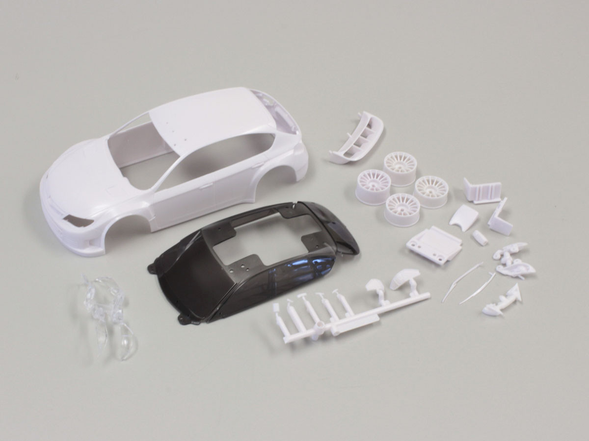 Kyosho Karosserie Mini-Z Subaru Impreza WRC2008 mit Felgen MZN160