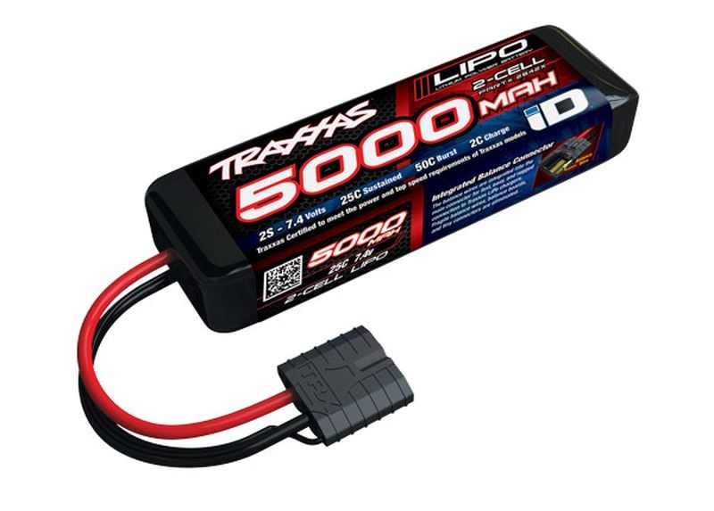 Traxxas Lipo Akku 2S 5000mAh 7,4V 2-Zellen 25C 2842X