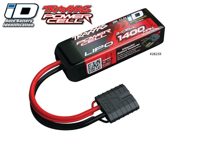Traxxas Lipo Akku 3S 1400mAh 11,1V 3-Zellen 25C 2823X