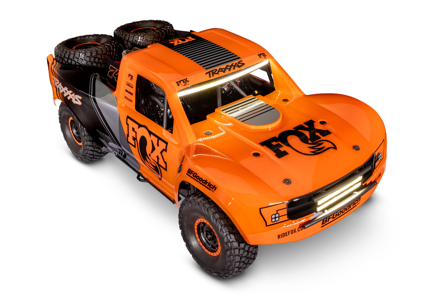Traxxas Unlimited Desert Racer UDR Fox1 4WD Race-Truck +LED 85086-4