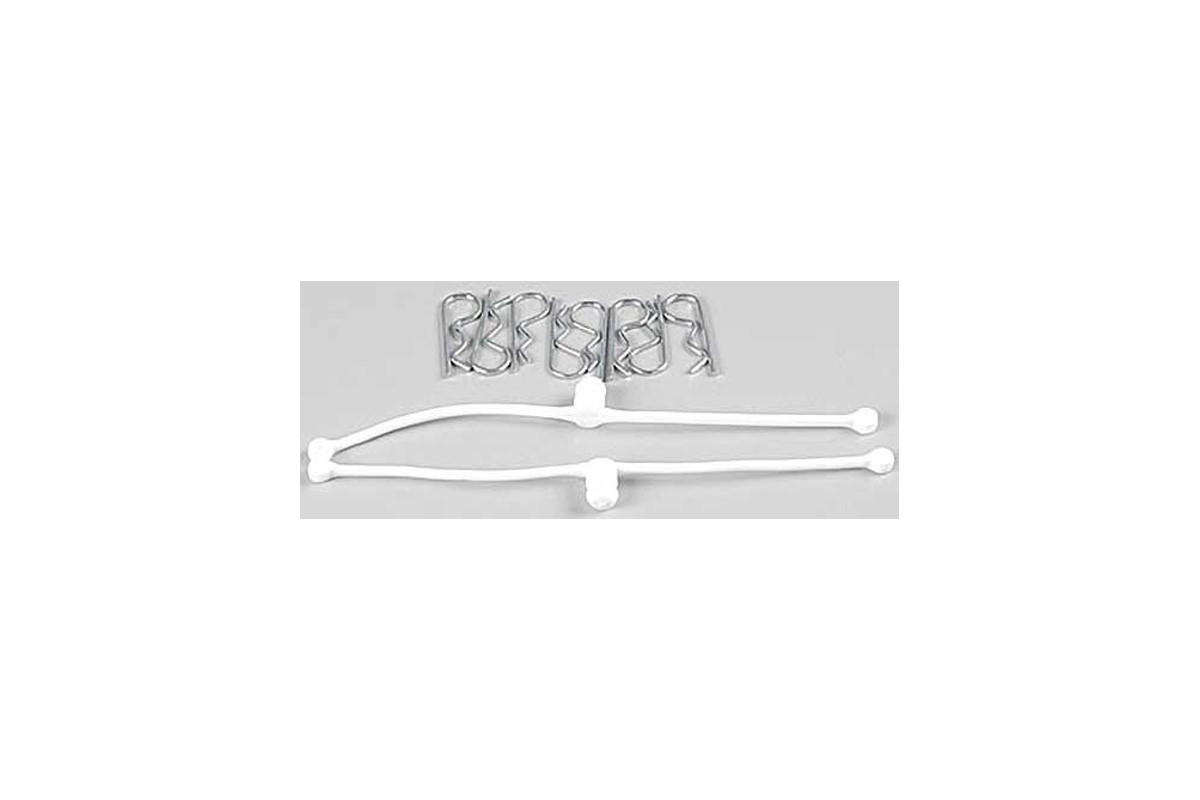 DU-BRO Karosserieklammer Halter weiß 2St. Body Clip Retainer 2246
