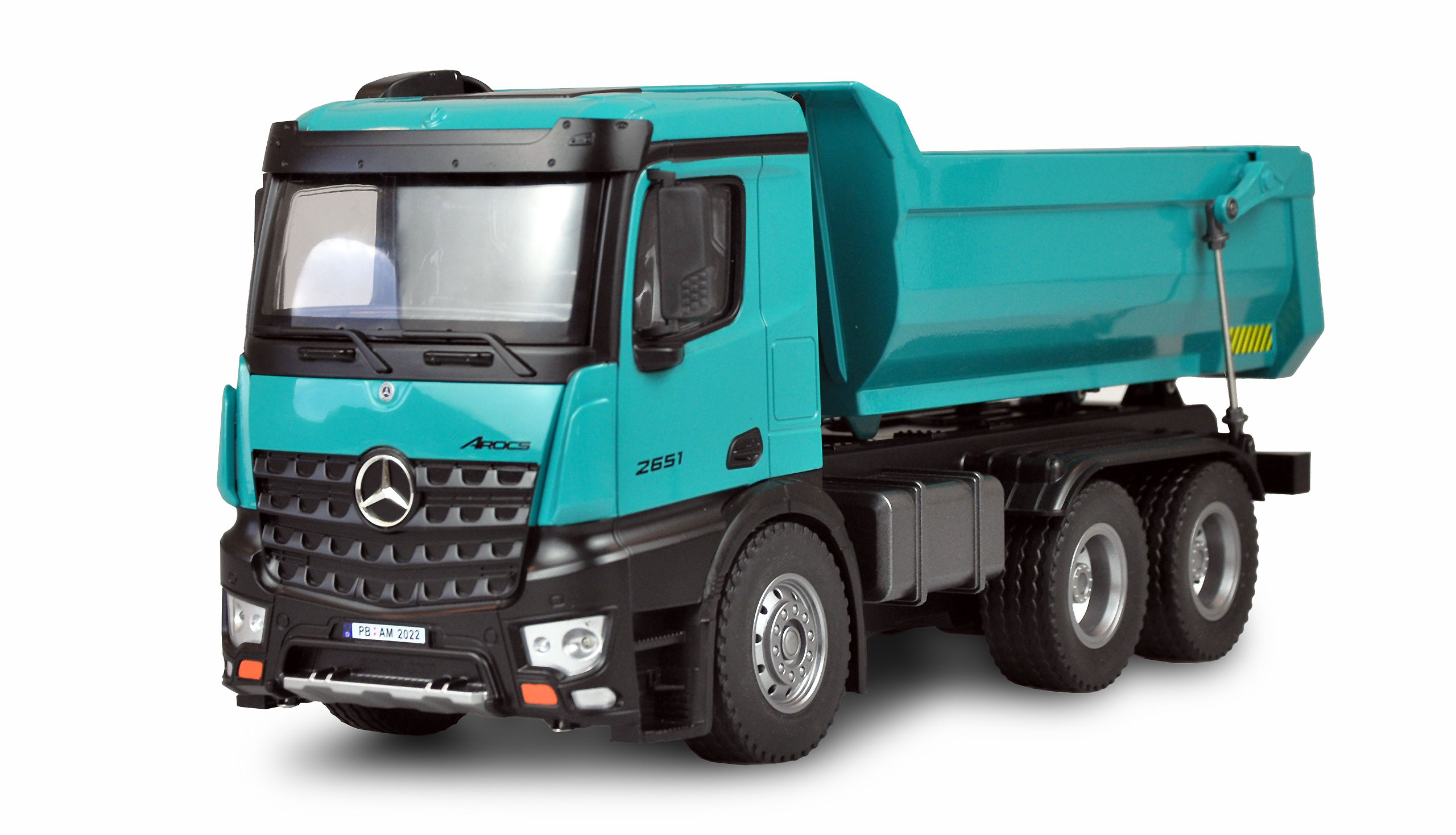 Amewi Mercedes-Benz LKW Kipper Pro Metall 2,4GHz RTR Petrol 22533