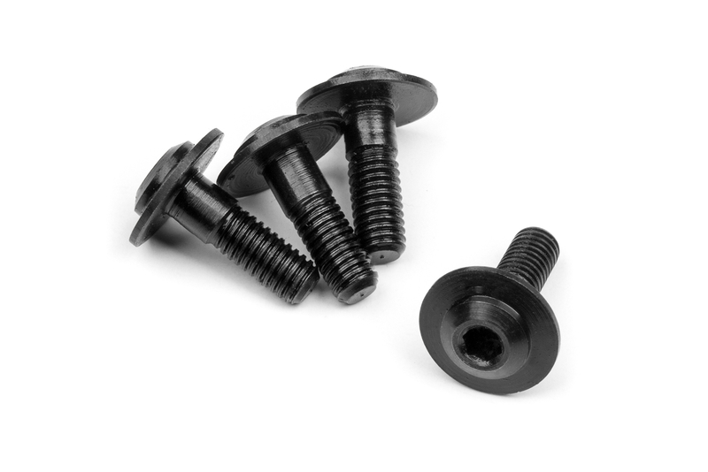 HPI Motorschraube M3X9mm (4St) 115323