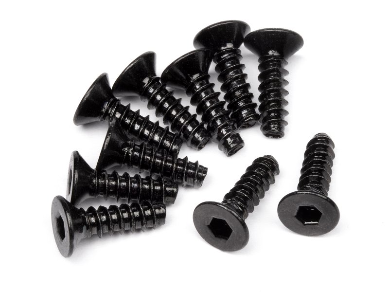 HPI Senkkopfschneidschraube M3X10mm (10St) 94304