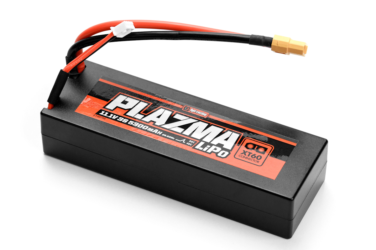 HPI Plazma 11.1V 5300mAh 40C LiPo Akku Pack 58.83Wh - XT60 160795