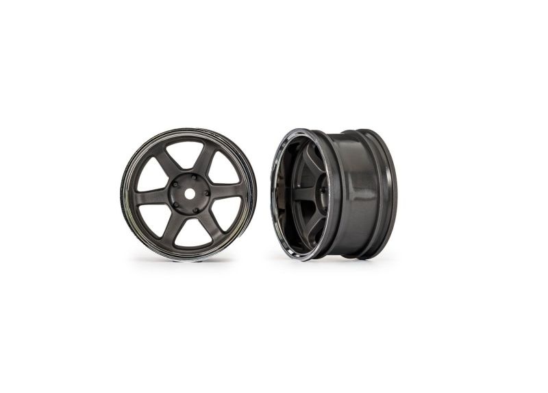 Traxxas 6-Speichenfelgen 1.9 grau hinten (2) 4-Tec Drift 10572