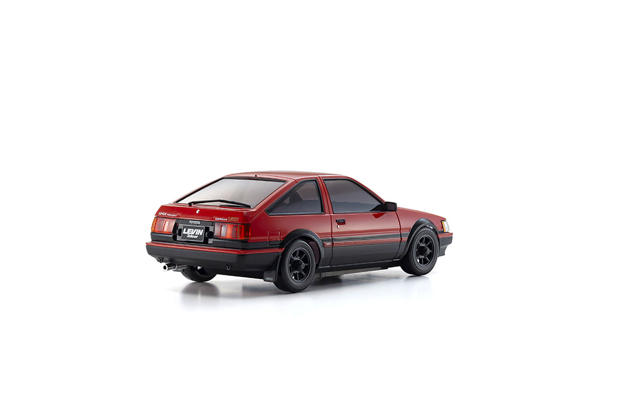 Kyosho Mini-Z AWD Toyota Corolla Levin AE86 Red-Black (MA020N-L/KT531P) 32641RBK - Abbildung 2