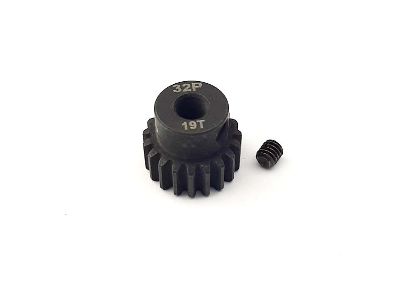 H-SPEED Ritzel 19 Zähne 32dp, 5mm Stahl (M0.8) HSPX219
