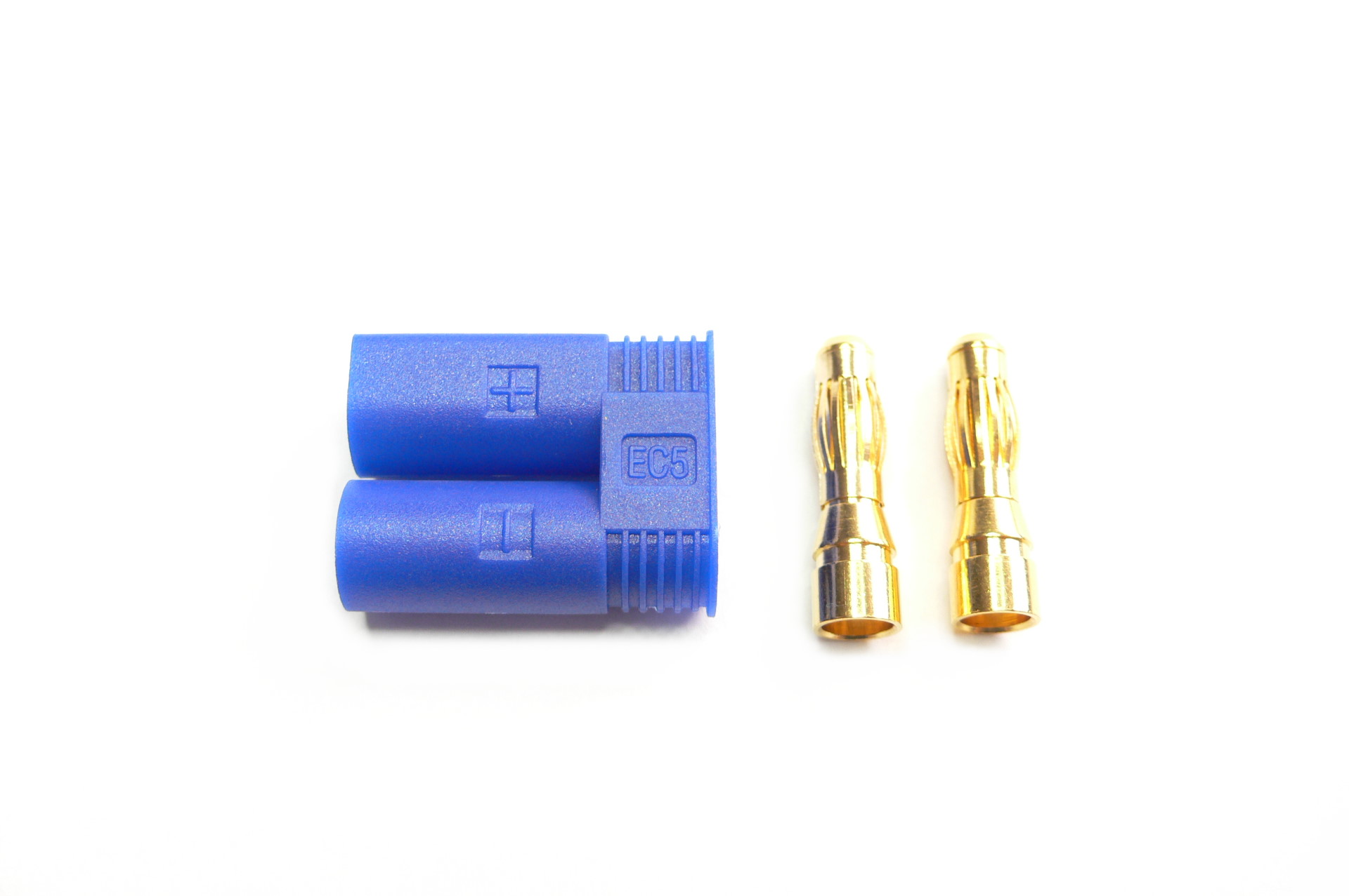 EC5 Goldkontakt Stecker Goldstecker 5mm Reglerseitig male männchen lose
