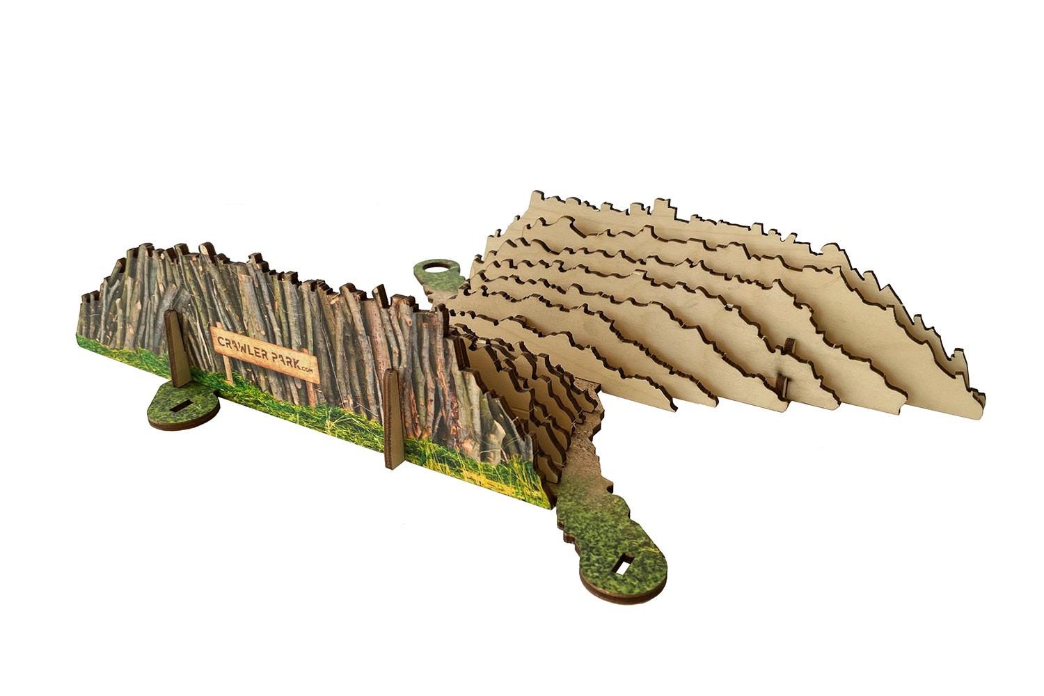 ToysWD Crawler Park: Double-Face Obstacle For 1/18 & 1/24 RC Crawler Park Circuit TWD240004
