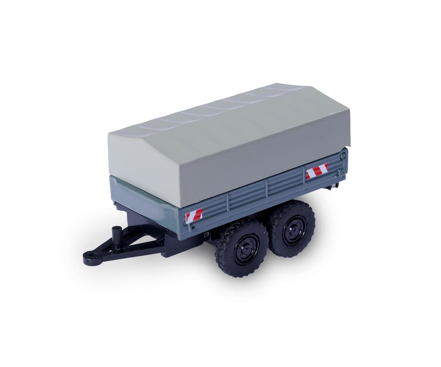 Carson 04156 1:87 Planenanhänger für Unimog 500504156