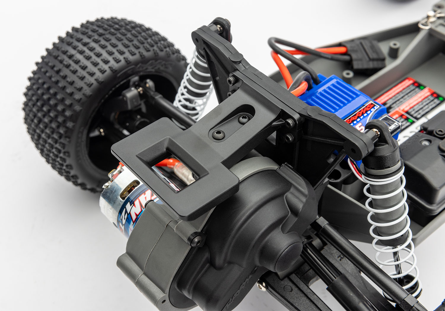 Traxxas Rustler 1/10 2WD Stadium-Truck BlauX RTR HD/Clipless mit Akku & USB-Lader 37254-8 - Abbildung 6