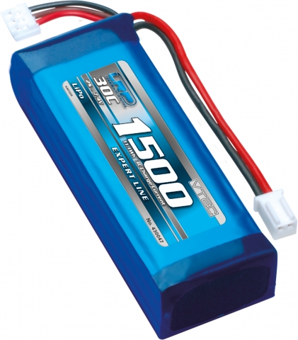 LRP VTEC Expert Line 1500mAh - 2S1P - 7.4V - 30C LiPo SP 430047