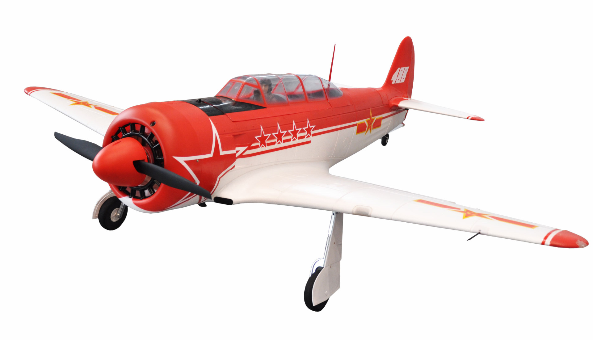 Amewi AMXFlight YAK-11 Rot/Weiss 6S EPO PNP 24100