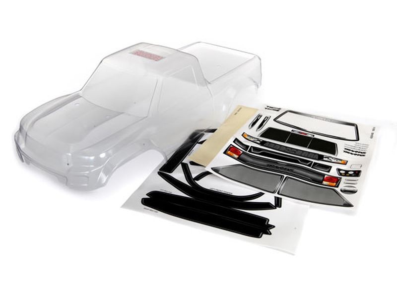 Karo TRX-4 Sport (unlackiert) mit Fenster-Masken + Decal 8111