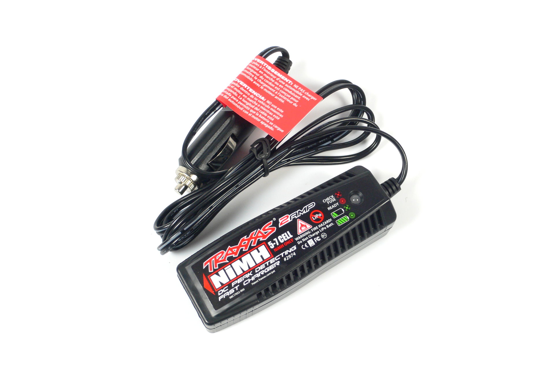 Traxxas 2A Schnellladegerät NiMH 6Z Akkus Ladegerät Charger Delta Peak 12V