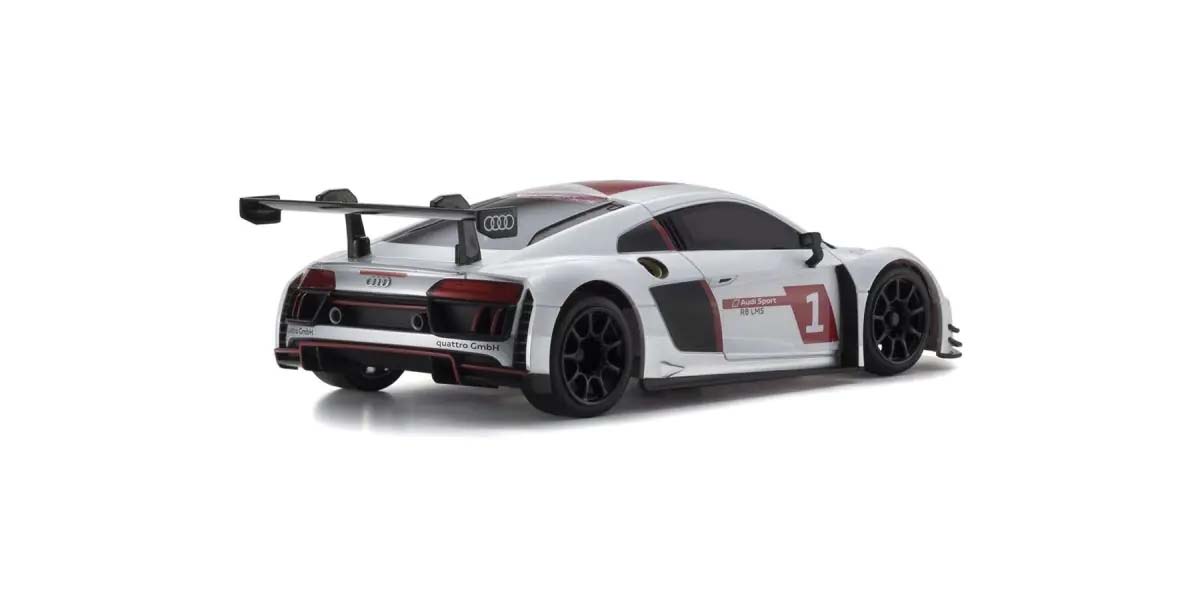 Kyosho Mini-Z MR04 RWD Audi R8 LMS 2015 White (W-MM/KT531P) 32357AS - Abbildung 2