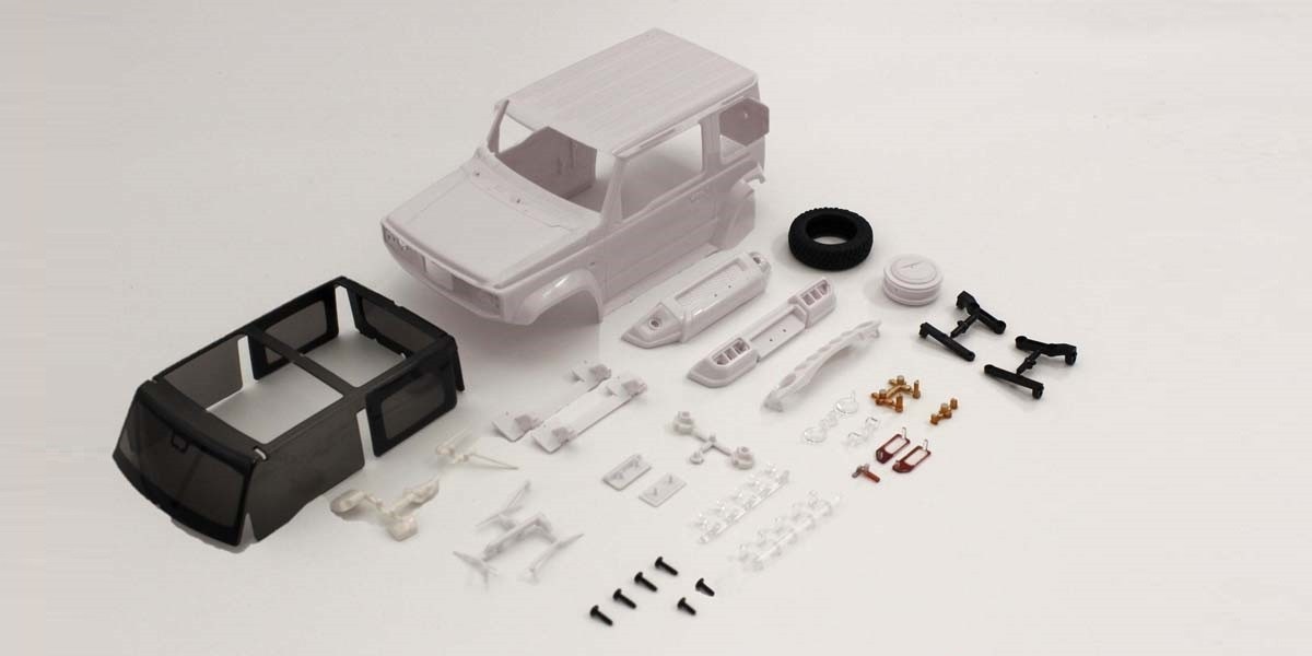 Kyosho Karossserie Suzuki Jimny Sierra Mini-Z 4X4 MX01 (Ohne Lackierung) MXN03