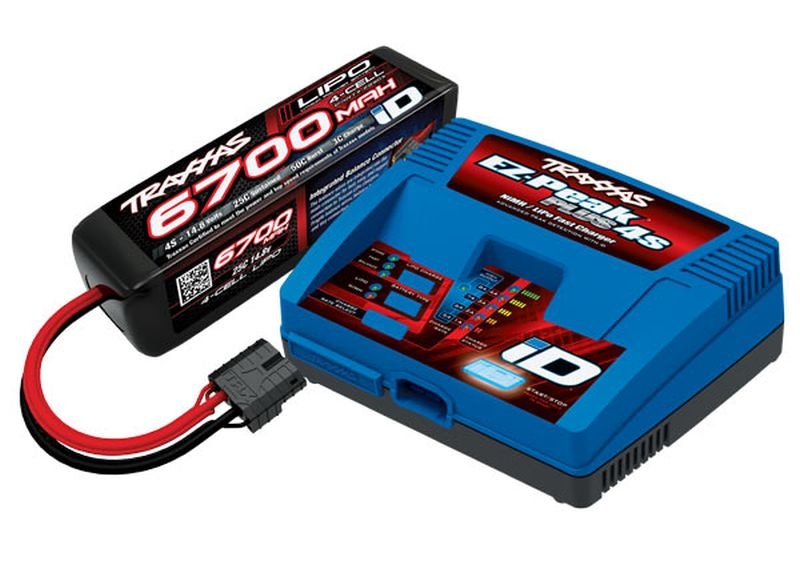 Traxxas Completer Pack mit #2981G Lader & #2890X 4S Akku 6700mAh 2998G
