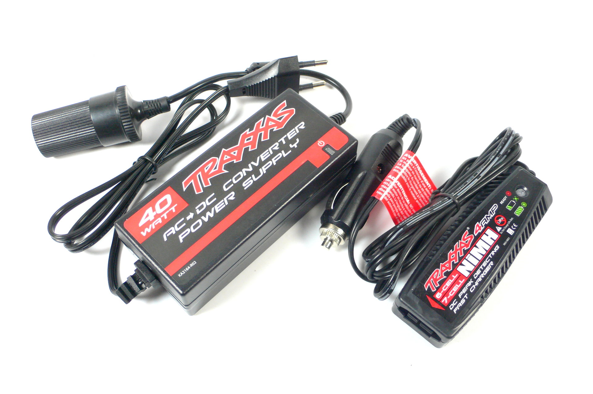 Traxxas AC->DC Adapter 2976G 40W Netzteil plus 12V-Lader