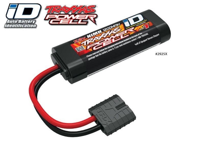 Traxxas Akku Power-Serie 7,2V 1200mAh mit iD-Stecker 2925X
